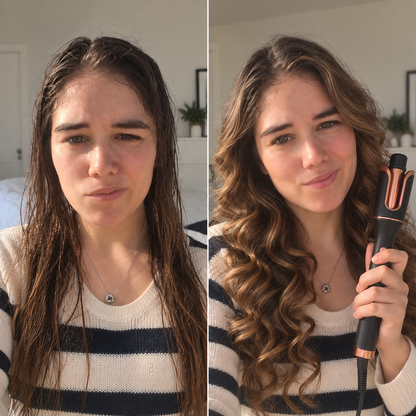 Calumel CurlOne™ — Automatic Rotating Hair Curler