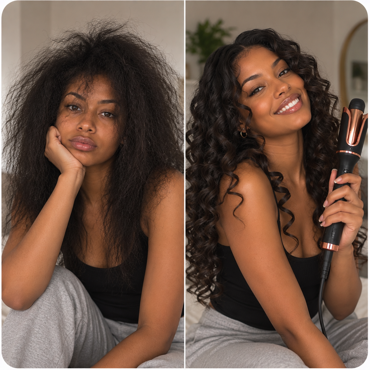 Calumel CurlOne™ — Automatic Rotating Hair Curler